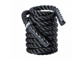 Тренировочный канат Live Pro Battle Rope LP8170-S1 3,8 см x 9 м, черный