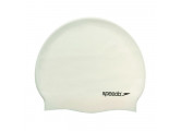 Шапочка для плавания Speedo Plain Flat Silicone Cap 8-709910010 белый