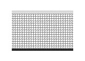 Сетка теннисная, нить D=4 мм, стальной трос D=3 мм, люверсы Glav 11.203