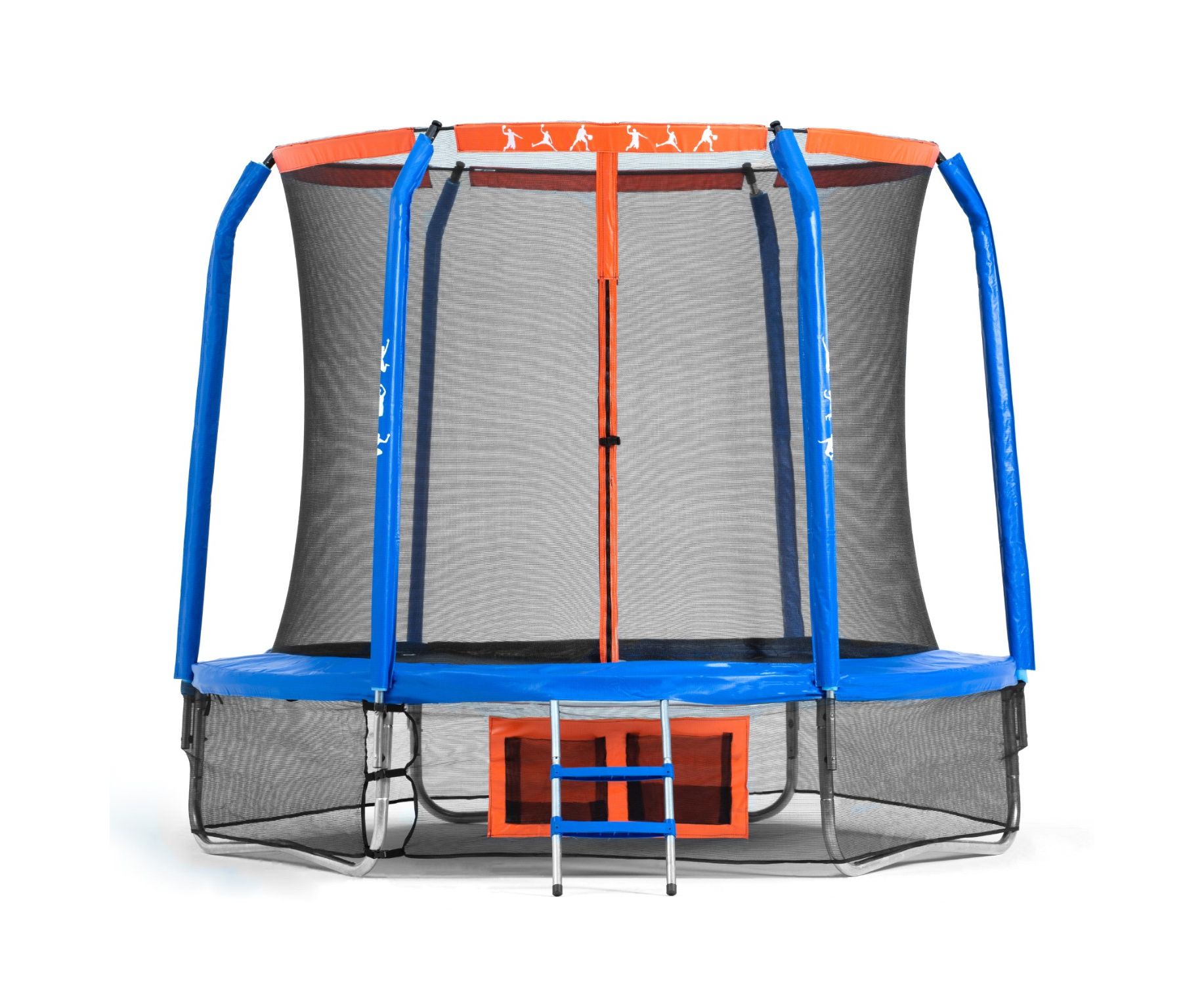 Батут DFC Jump Basket 16ft внутр.сетка, лестница (488cм) 16FT-JBSK-B 1834_1500