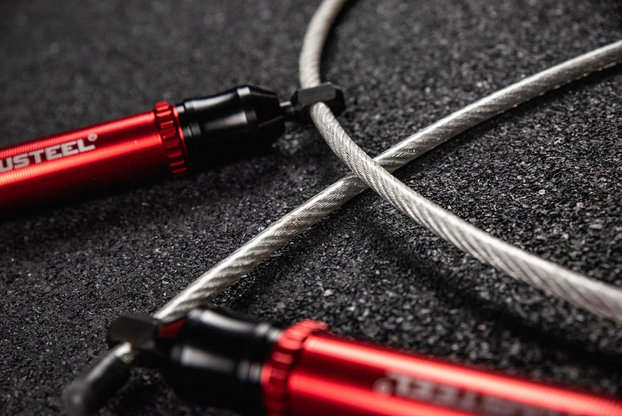 Скакалка YouSteel Heavy jump rope красный 2000_1337