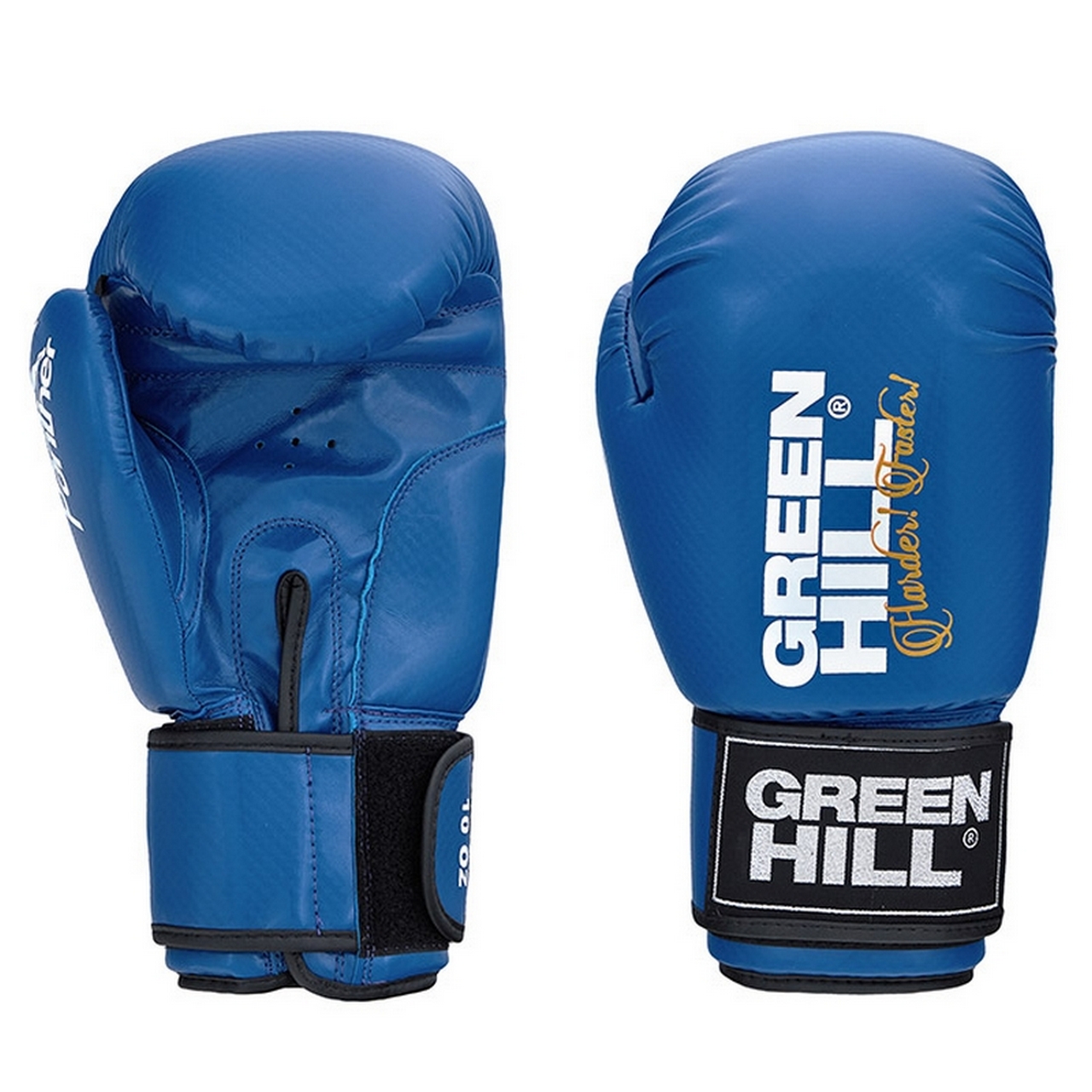 Перчатки боксерские Green Hill Panther 8oz, к/з BGP-2098 синий 1280_1280