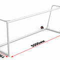 Ворота футбольные с противовесом 2х5м Glav 15.107 шт 120_120